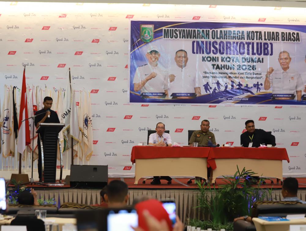 ​Penyatuan Asa di Atas Gelanggang: Babak Baru Kepemimpinan AKJ Nakhodai KONI Dumai